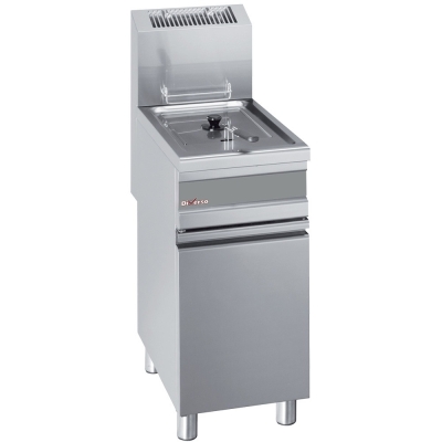 Friteuse gaz 1 cuve 15 litres sur armoire WR-GF15-G1